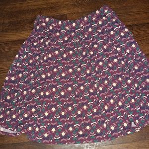 Cute Full kneelength Skirt Pockets Lularoe Madison